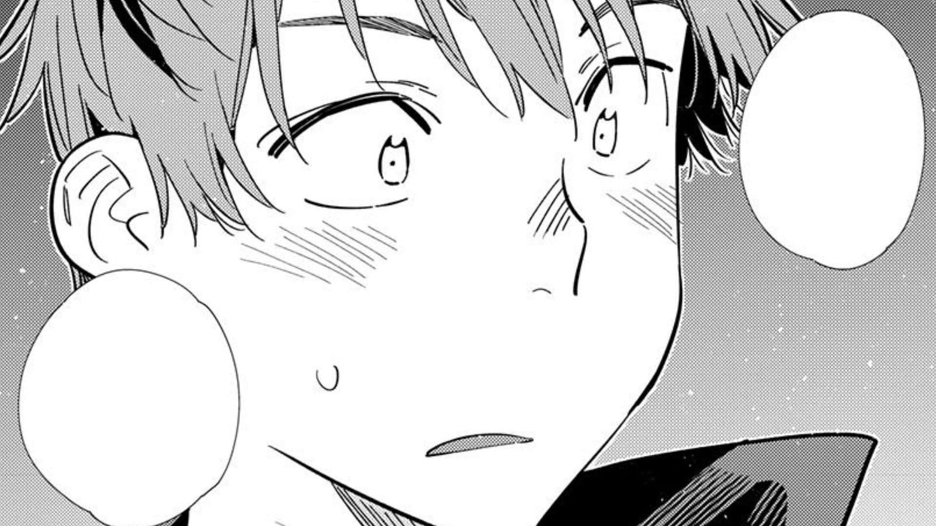 Kazuya Kinoshita as seen in Rent-A-Girlfriend chapter 380 (Image via Kodansha)